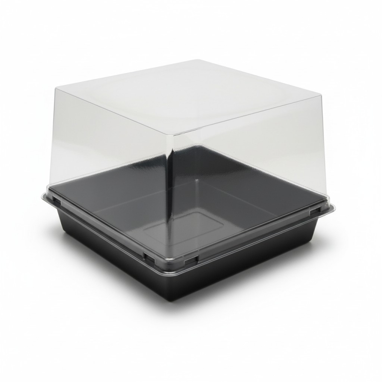 CASEROLA PRAJITURI NEAGRA + CAPAC 120*120 H80