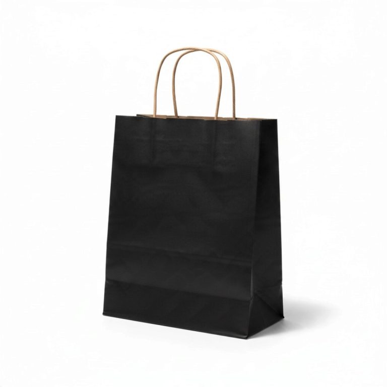 PUNGA HARTIE NEAGRA INTERIOR KRAFT 31X12X41CM